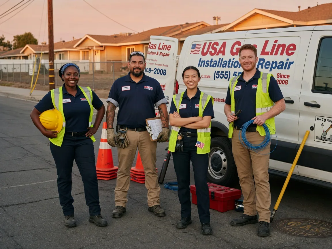 Gas Line Installation company in Leonville, LA